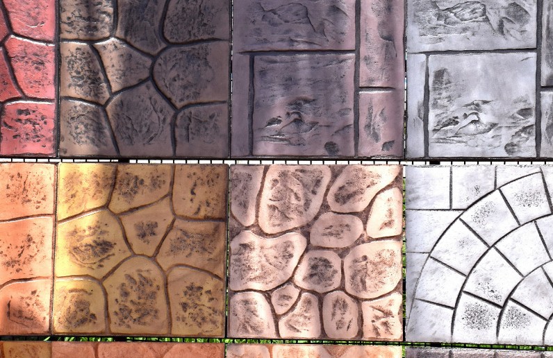 Mantenimiento de hormigón impreso en piscina de Huelva